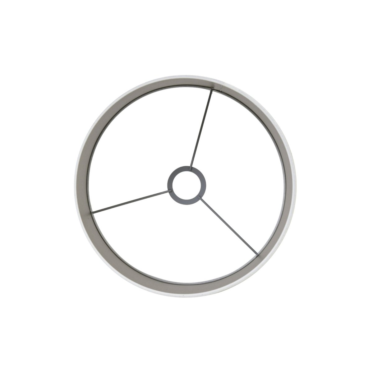 Abat-Jour Textiles SAVERNA blanc, LIGHT & LIVING 