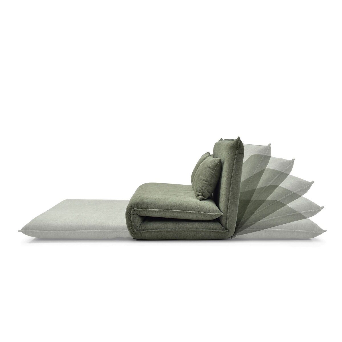 Corin Chenille Double Fold-Out Sofabed olive, ÉDITÉ