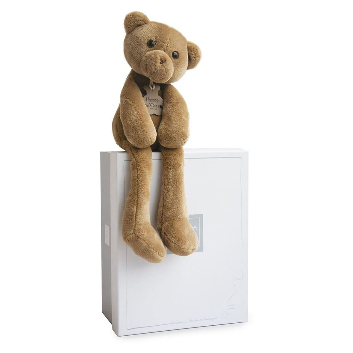 Peluche ours 40 cm sweety marron, HISTOIRE D'OURS