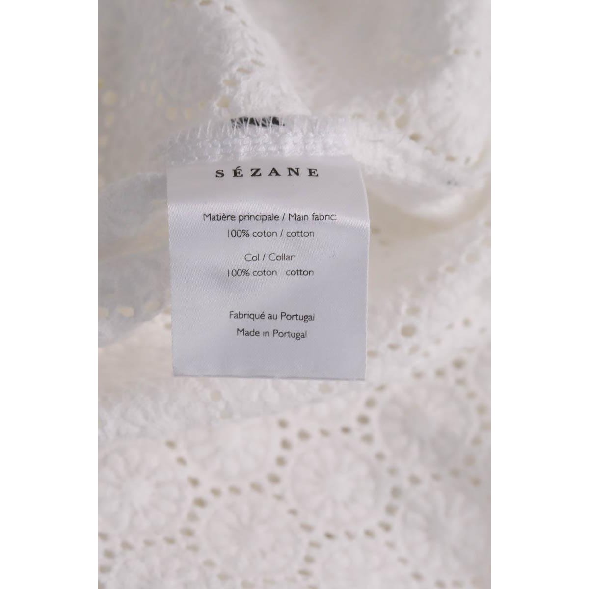 Blouse - Très Bon État blanc, SEZANE