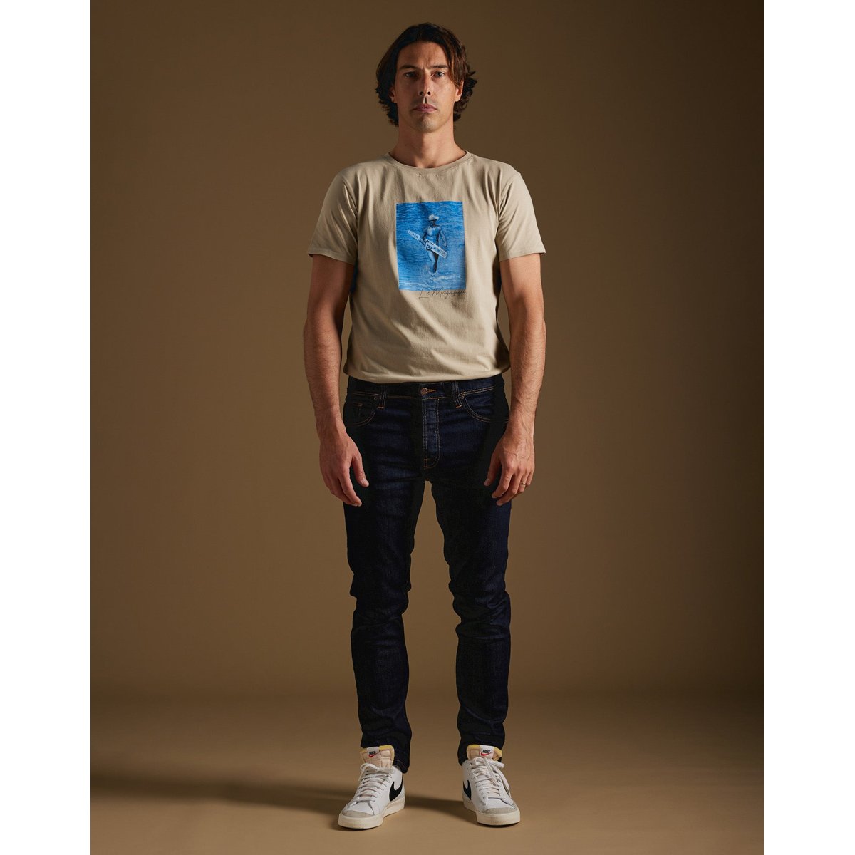 PANTALON REGULAR BLUE bleu, PULLIN