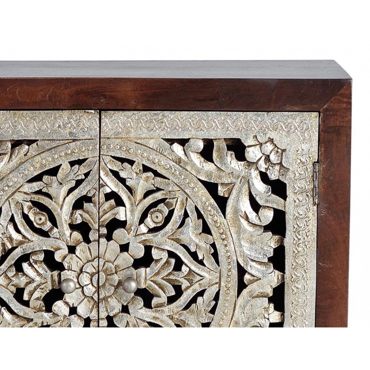 Buffet marron, DECORATION D’AUTREFOIS