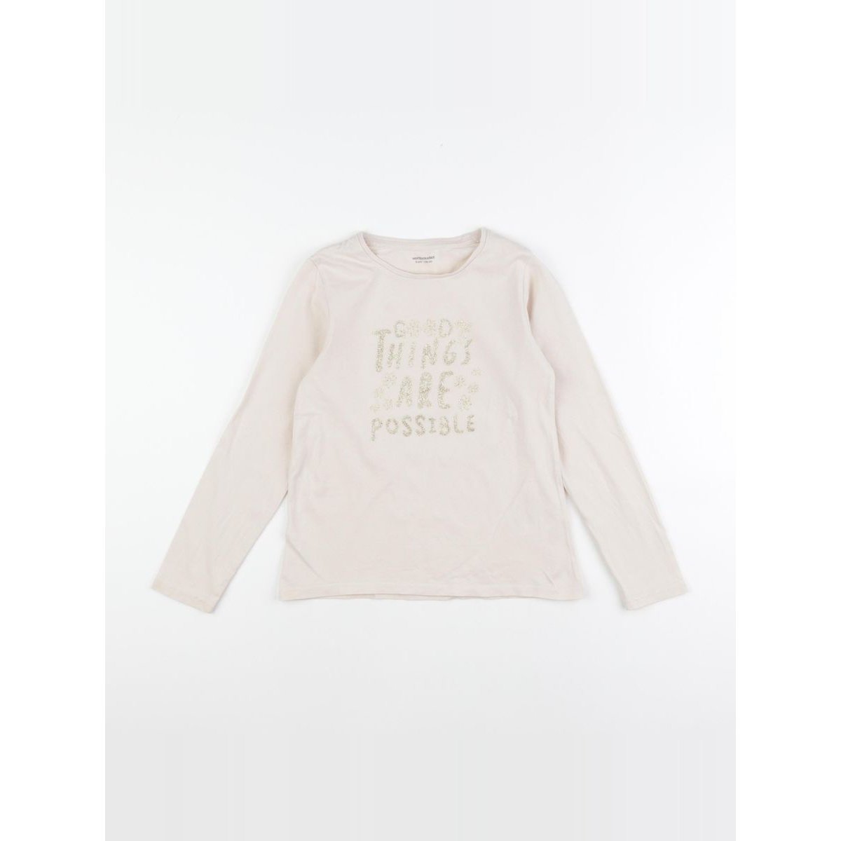 Tee-shirt - Bon état beige, VERTBAUDET