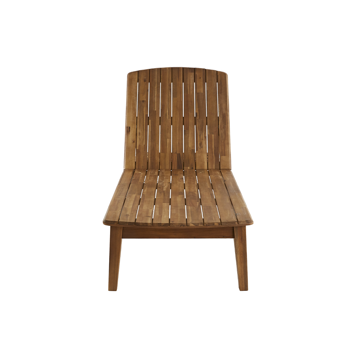 Bain de soleil en bois massif CANOPEE naturel, MILIBOO