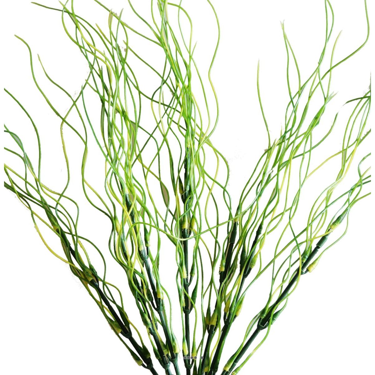 Herbe folle artificielle vert-jaune en piquet v002239, ARTIFICIELLES