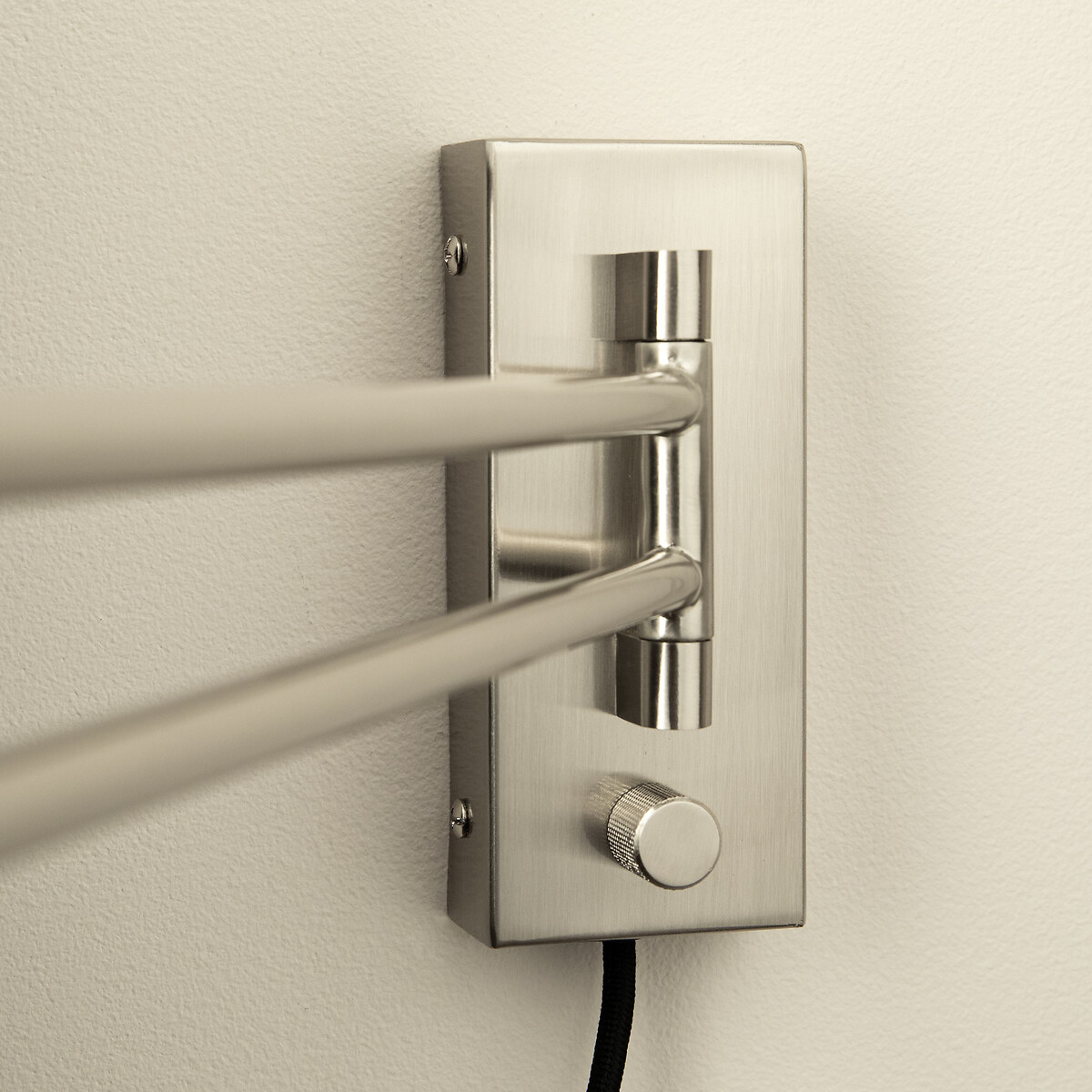Scharnierende wandlamp, satijn nikkel, Phili satijnen nickel, AM.PM