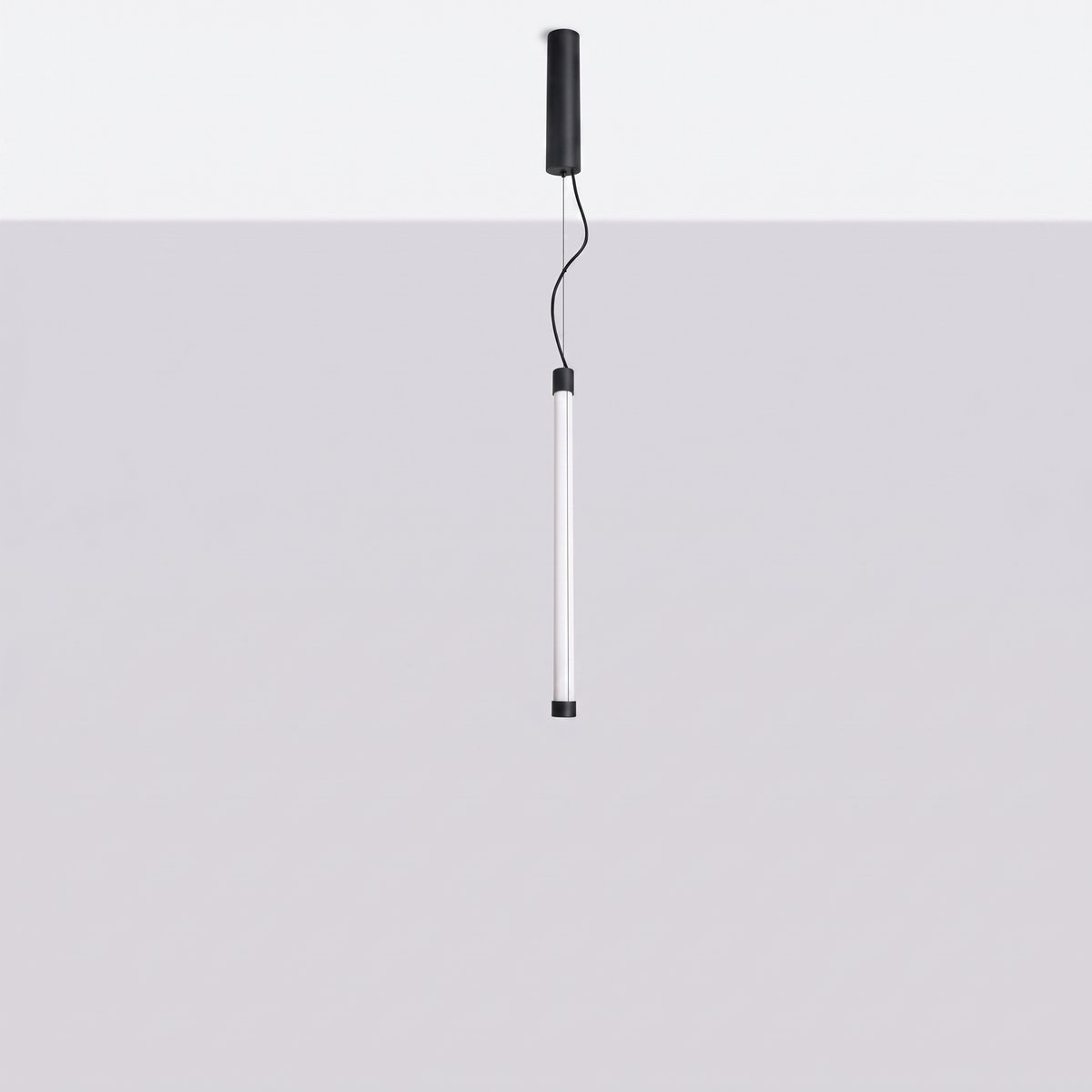 Suspension Acier Noir LED 1 Trang noir, EDEN
