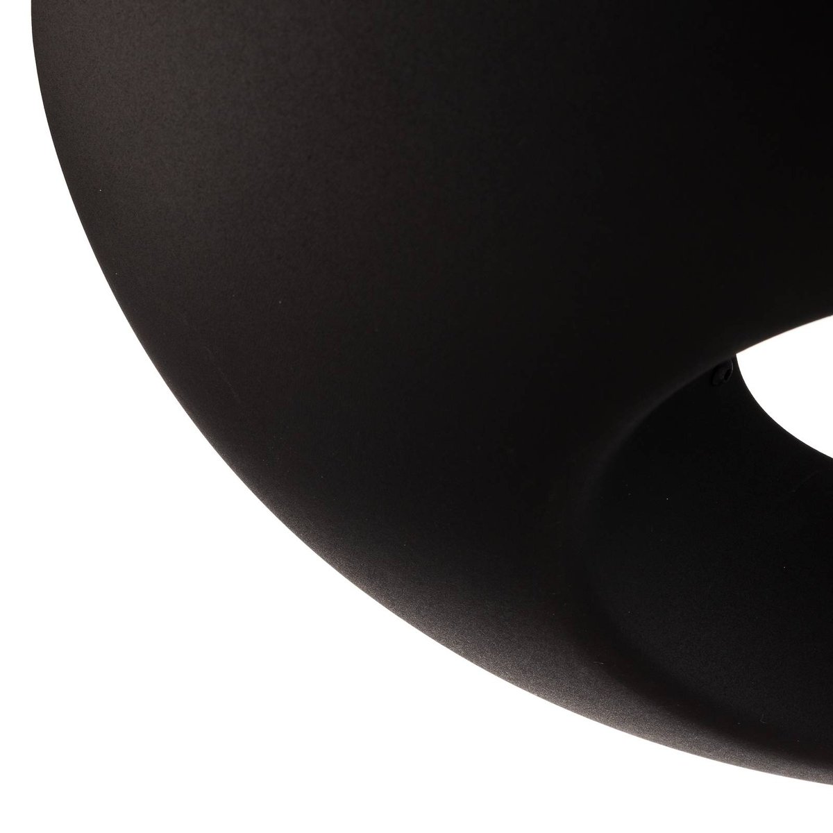 Plafonnier en métal design, Kellina noir, LUCANDE