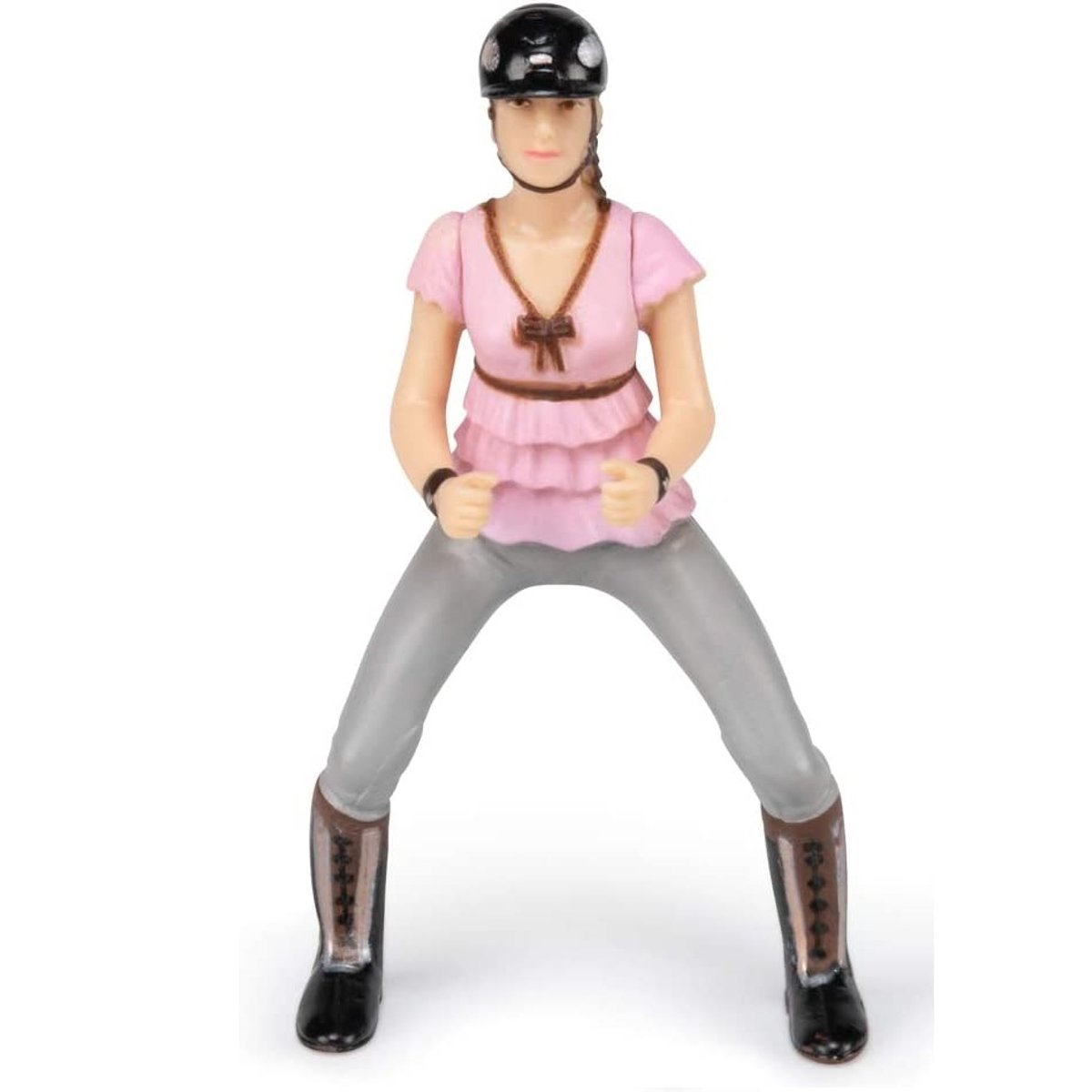Figurine Cavalière Fashion rose rose, PAPO