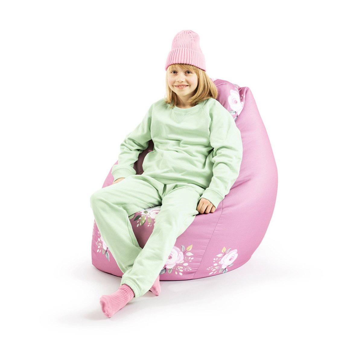 Pouf poire enfant HORSE XL multicolor, SITTING POINT