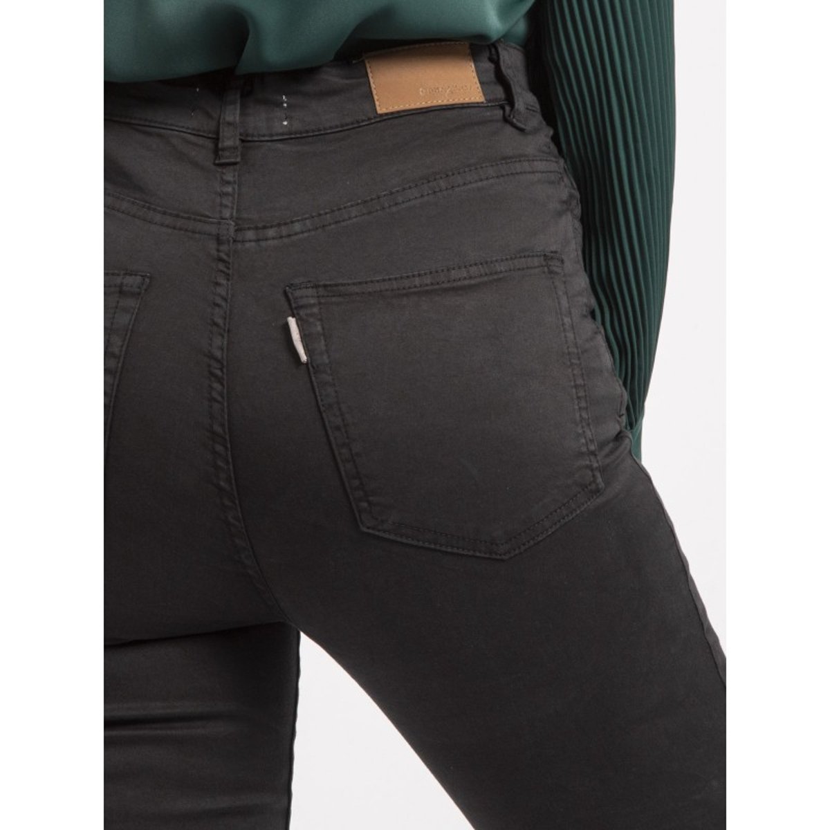 Pantalon Slim Edith noir, DONA LISA