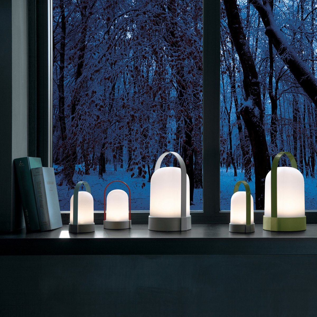 Lampe de table led  Uri Piccolo set de 3 multicolore, REMEMBER
