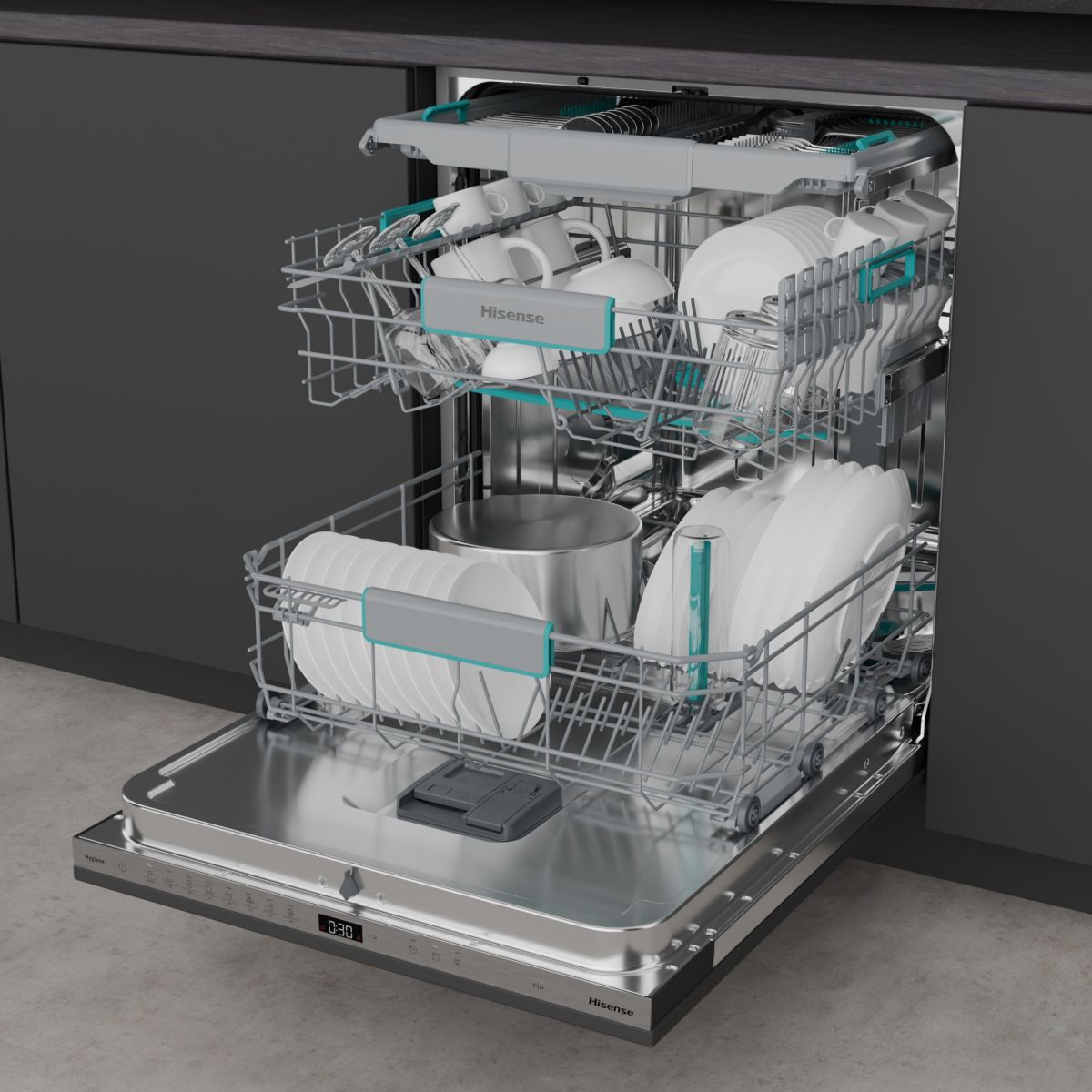 Lave vaisselle encastrable HV16A couleur unique, HISENSE
