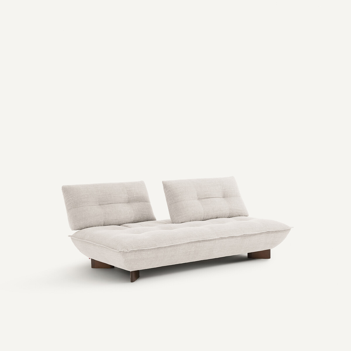 Banquette modulable en coton et lin, KAORI beige, AM.PM