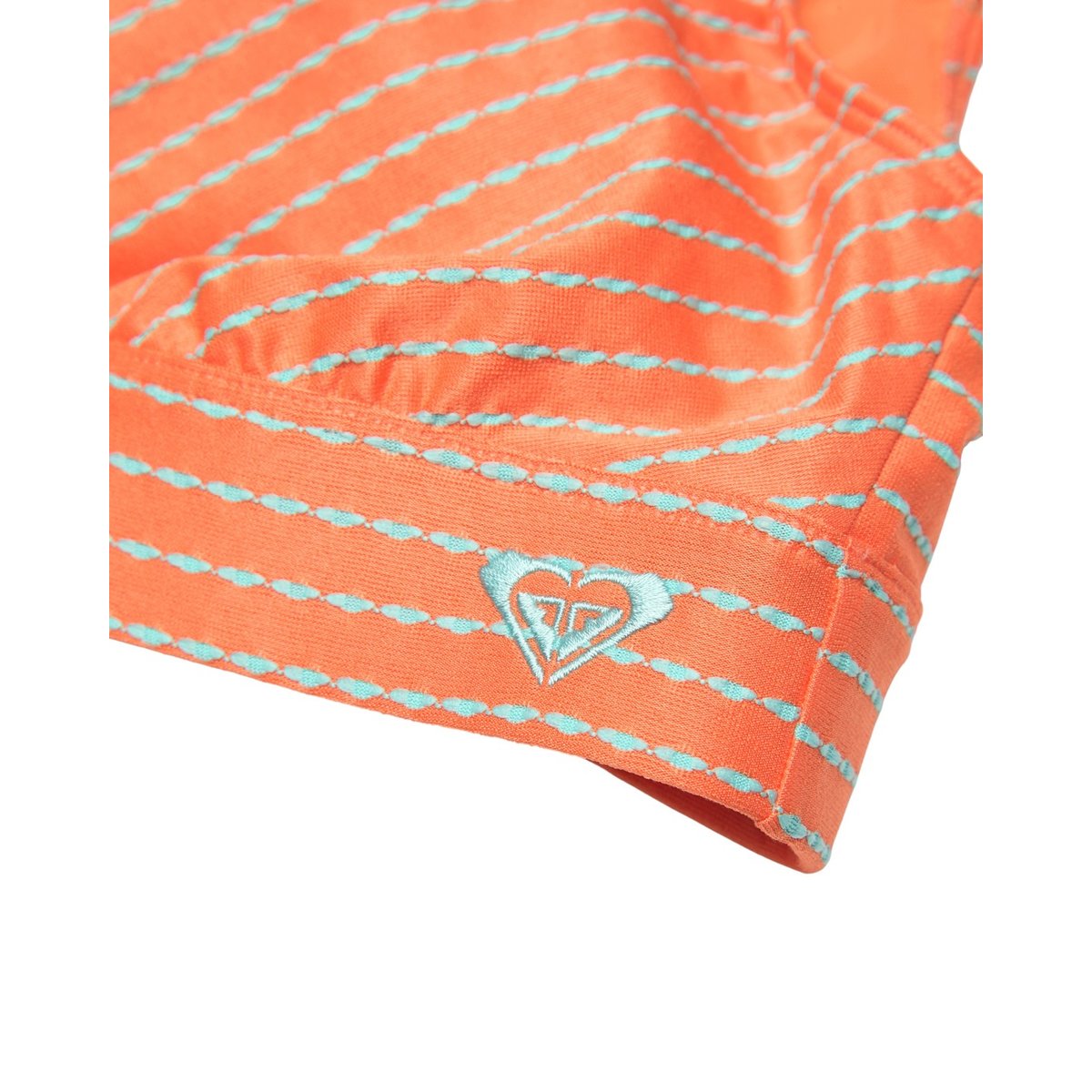 Haut de maillot de bain bikini allongé WAVY BABY ELONGATED DCUP. orange camellia, ROXY