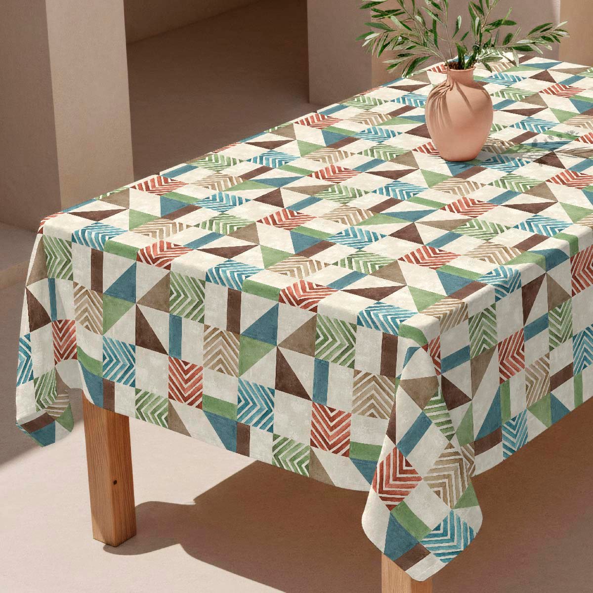 Nappe anti-taches Congo - 100% coton - multicolore, NAF NAF HOME