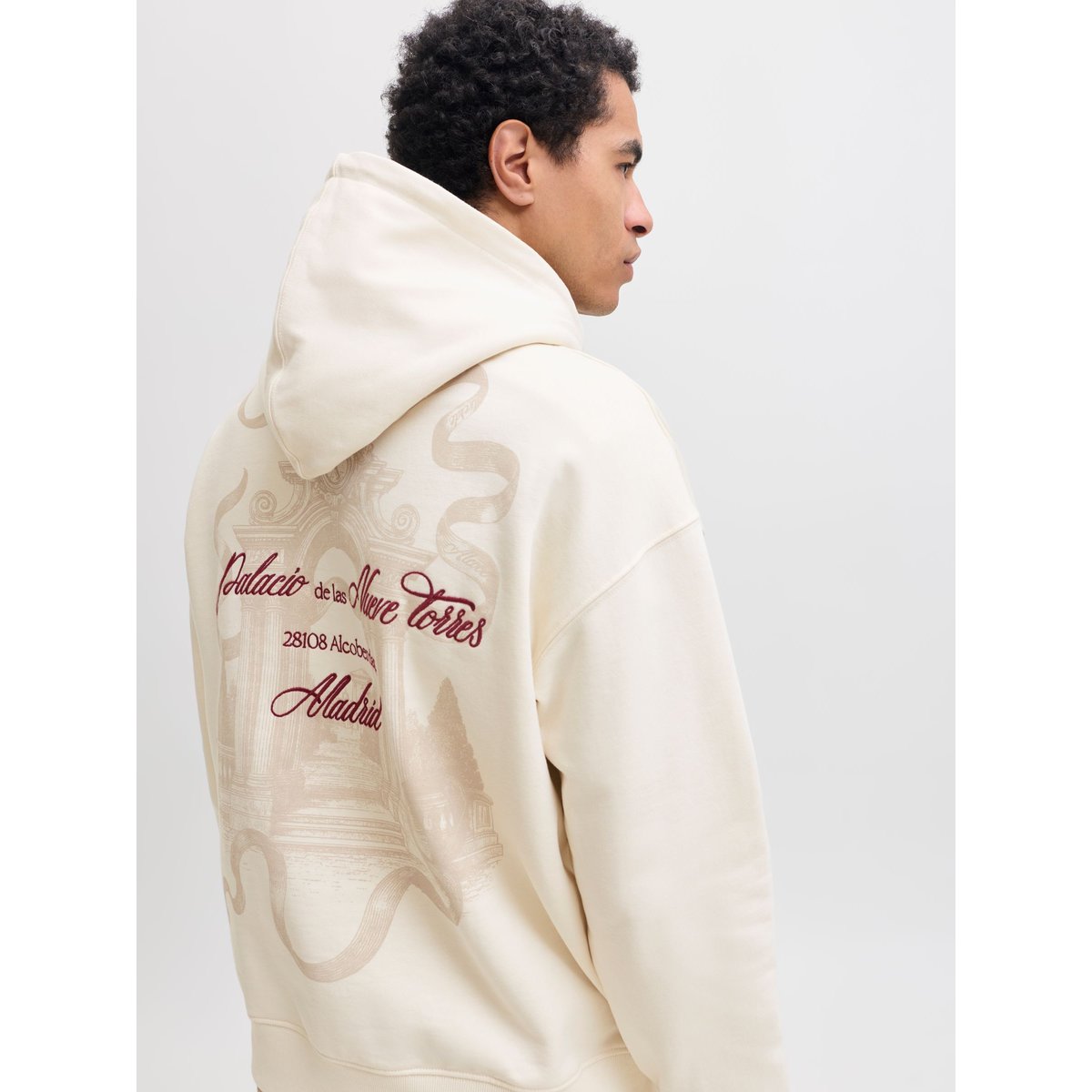 Sweat À Capuche antique white, JACK & JONES