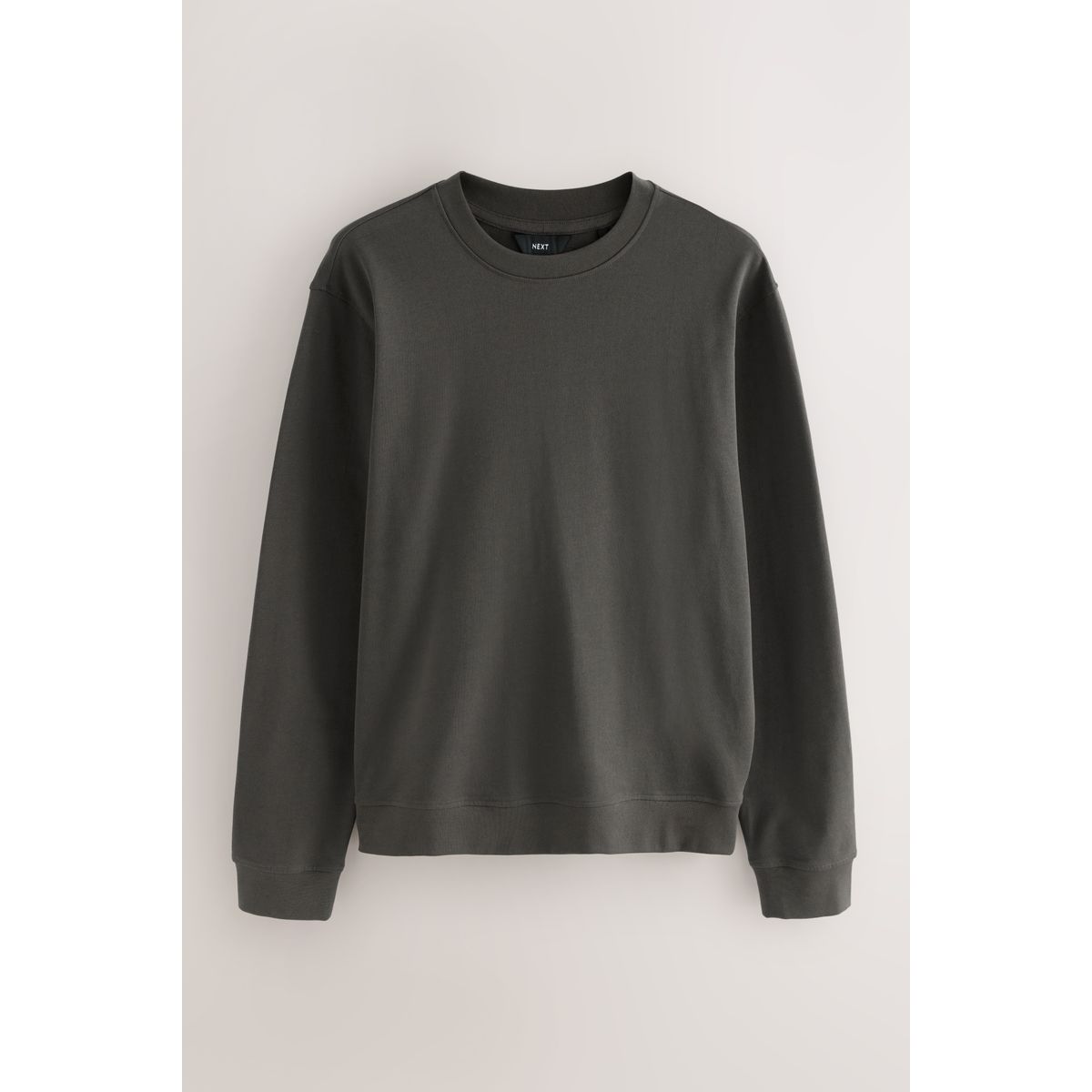 Sweat col rond léger, lot de 2 bleu marine/anthracite, NEXT