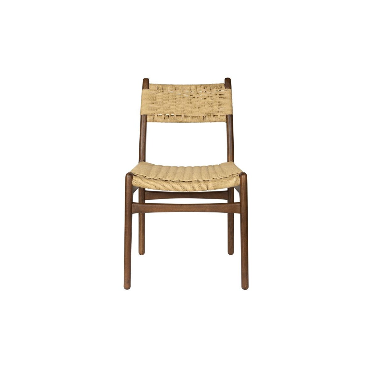 Chaise design en bois (lot de 2), CECILE marron, DUTCHBONE