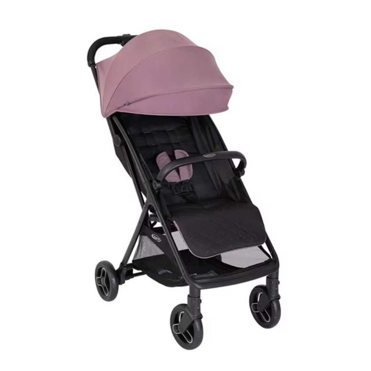 Myavo Poussette noir-Mulberry couleur unique, GRACO