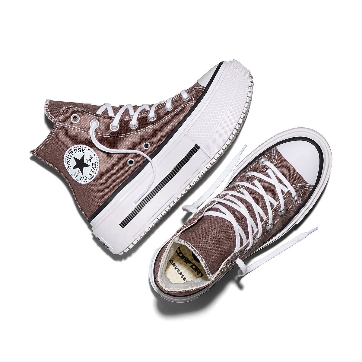Scarpe da ginnastica CTAS LIFT DOUBLE STACK HI palissandro, CONVERSE