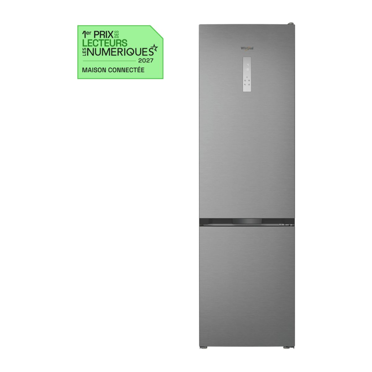 Réfrigérateur combiné WHK26413X6EE couleur unique, WHIRLPOOL