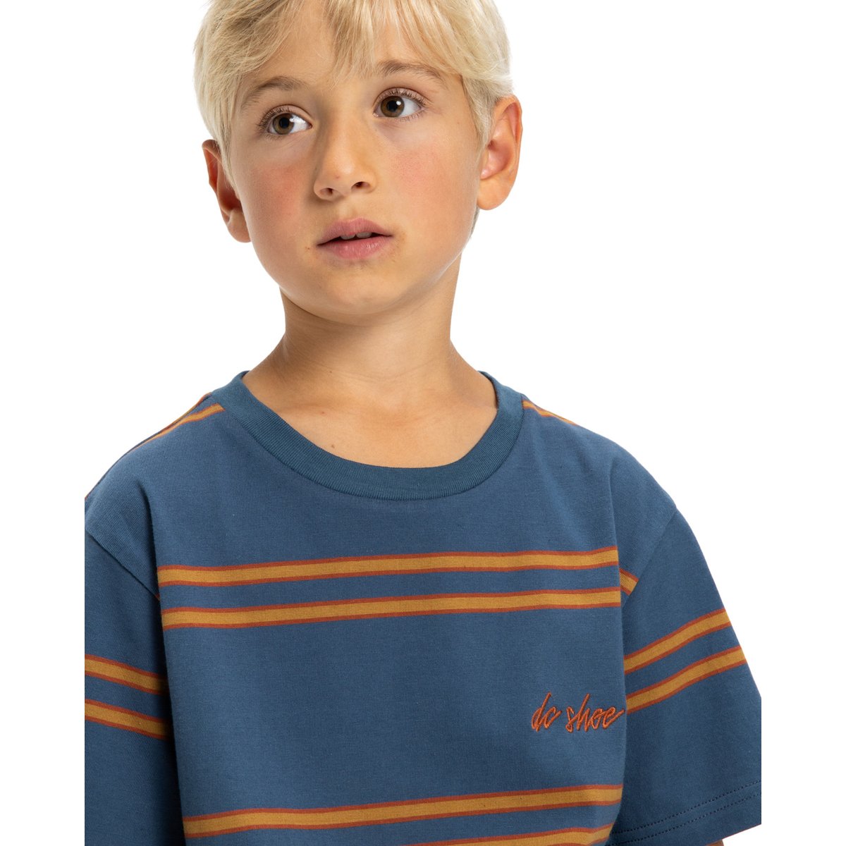 T-shirt à manches courtes MAXIMIZE STRIPE. bleu dark denim, DC SHOES