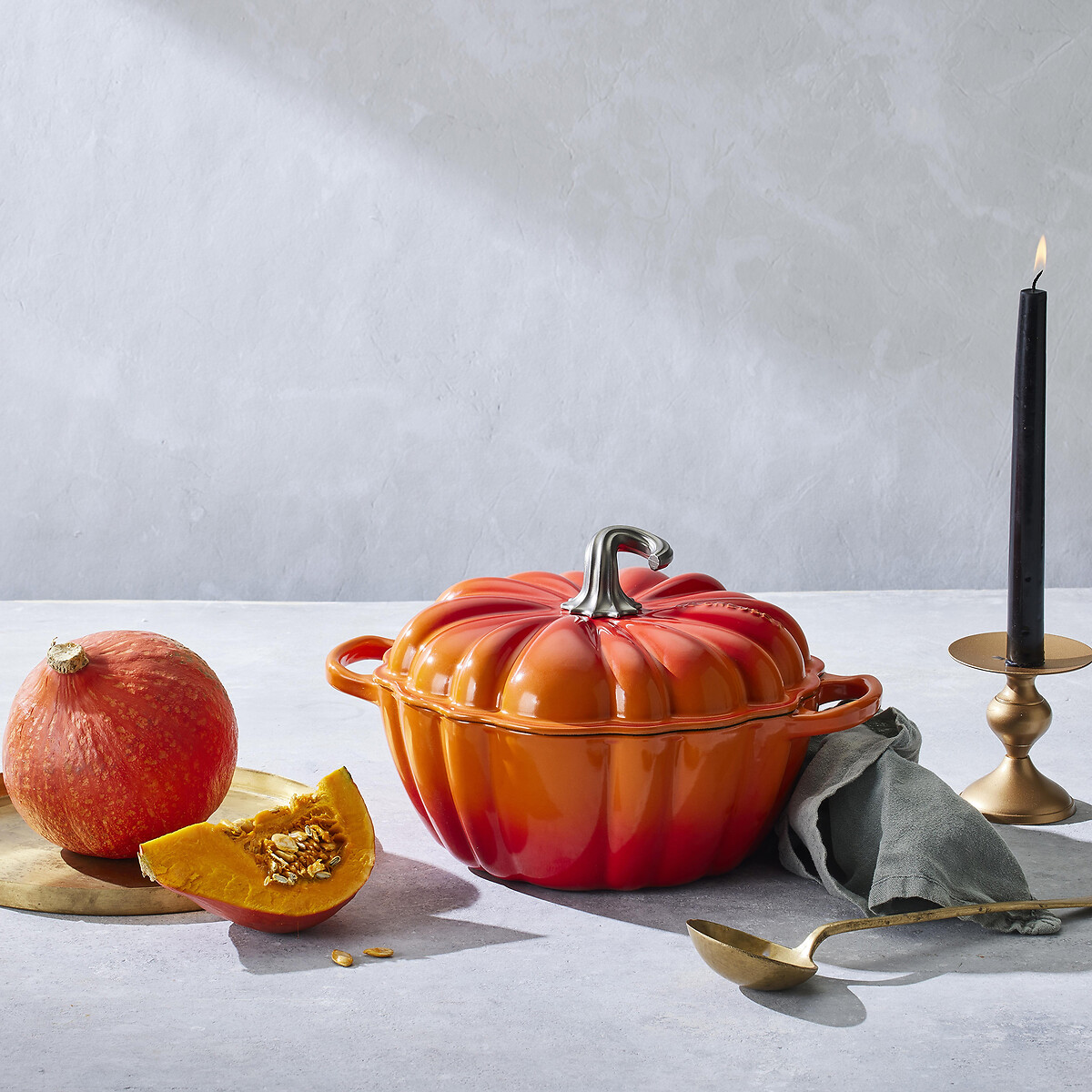 Cocotte citrouille volcanique, LE CREUSET