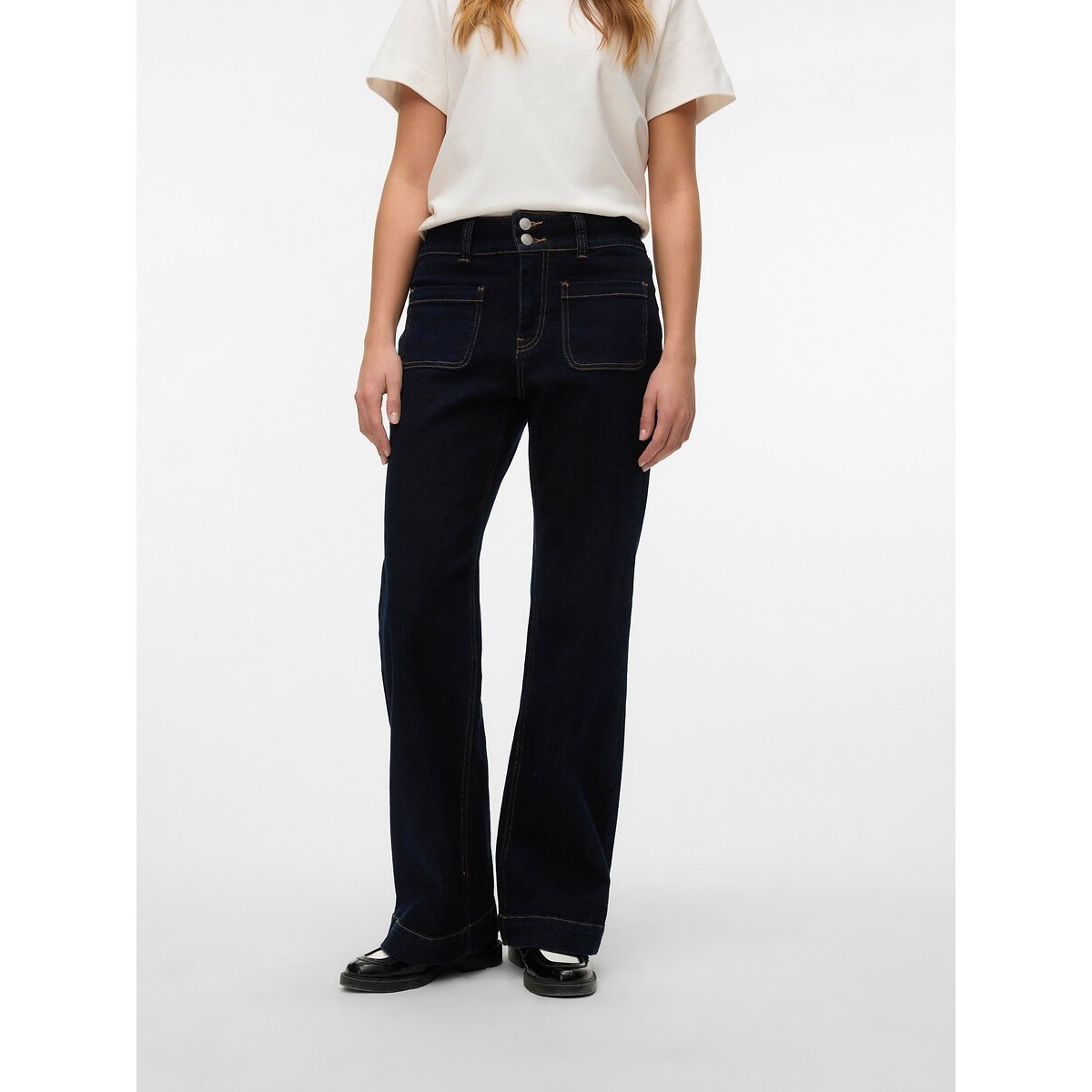 Jeans larghi nero , VERO MODA