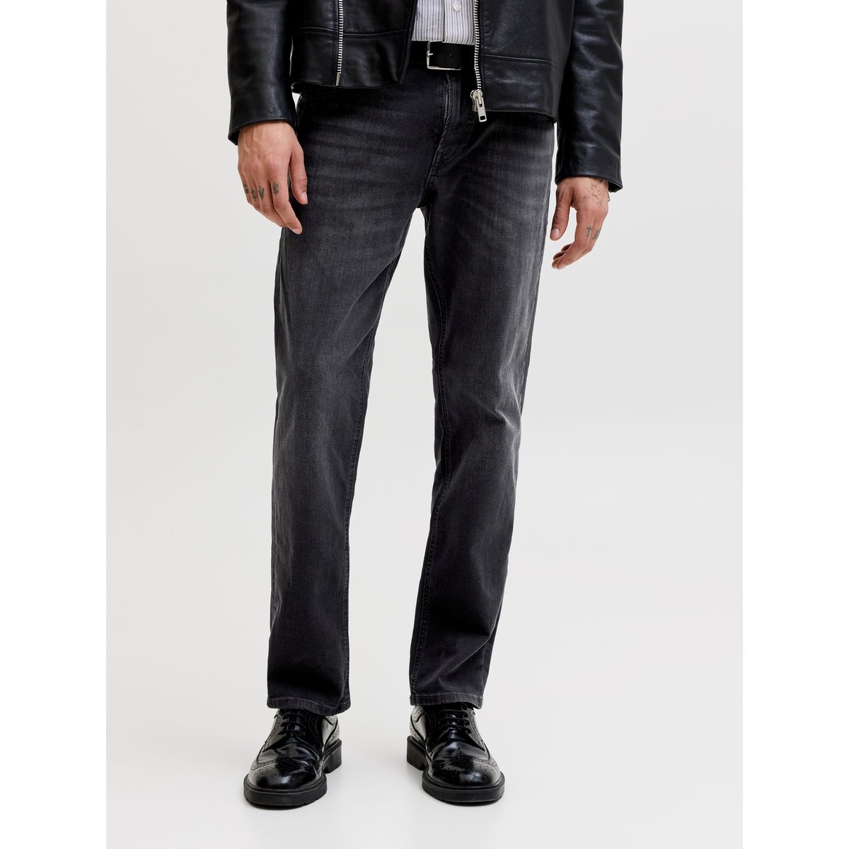 Coupe Regular black denim, JACK & JONES