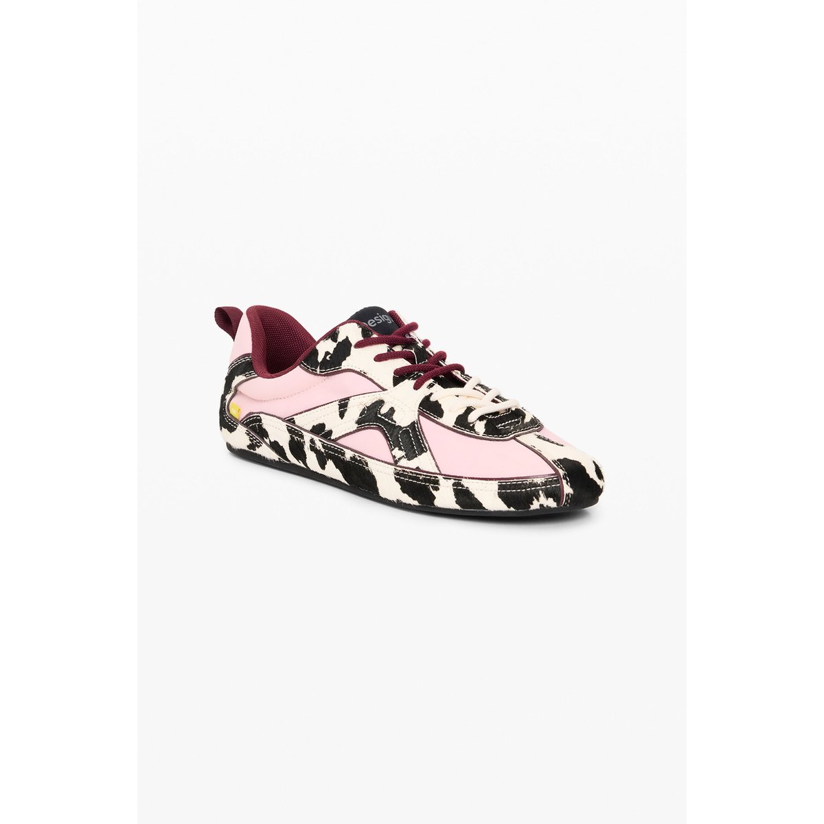 Baskets 100 % cuir multicolore, DESIGUAL