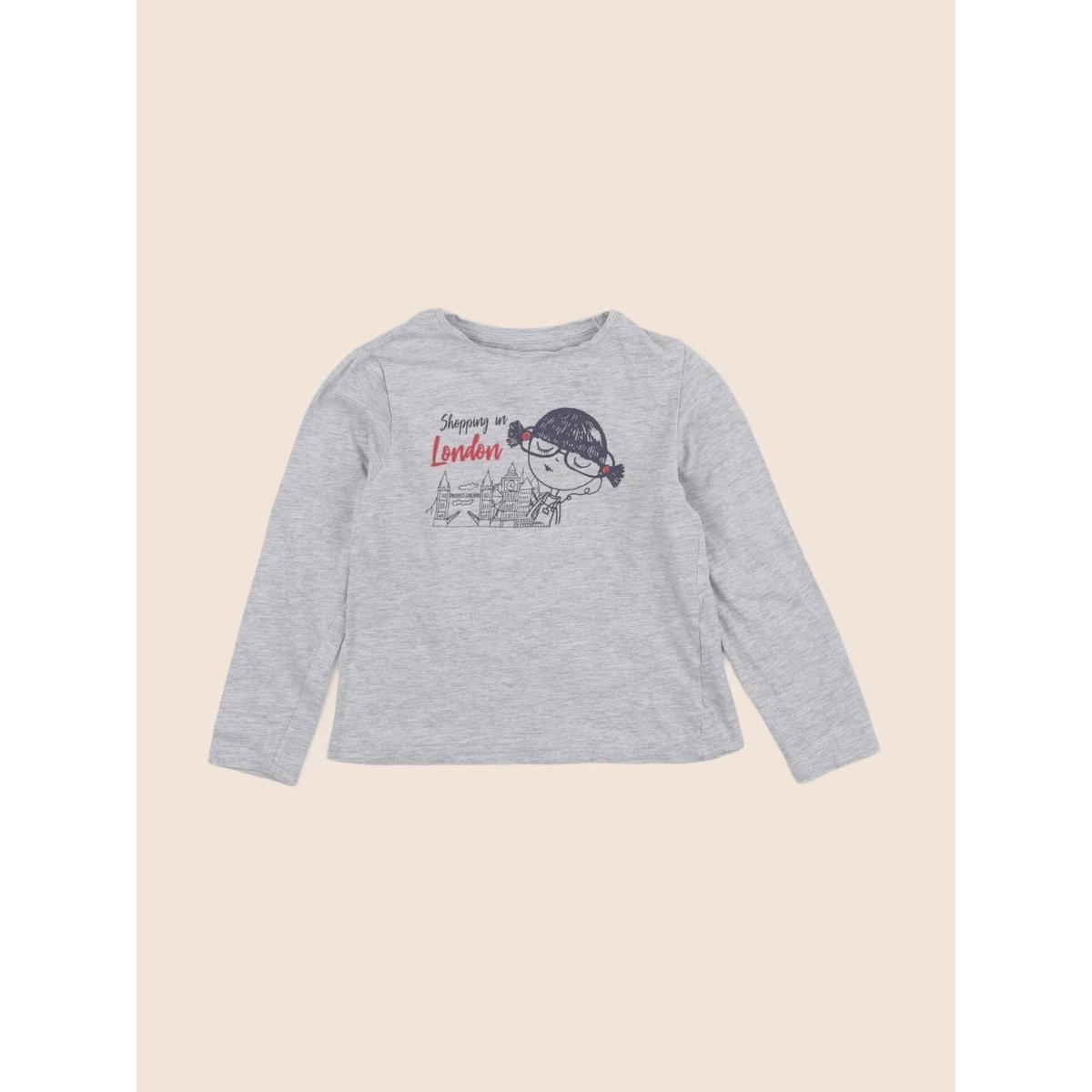 Tee-shirt - Bon état gris, VERTBAUDET