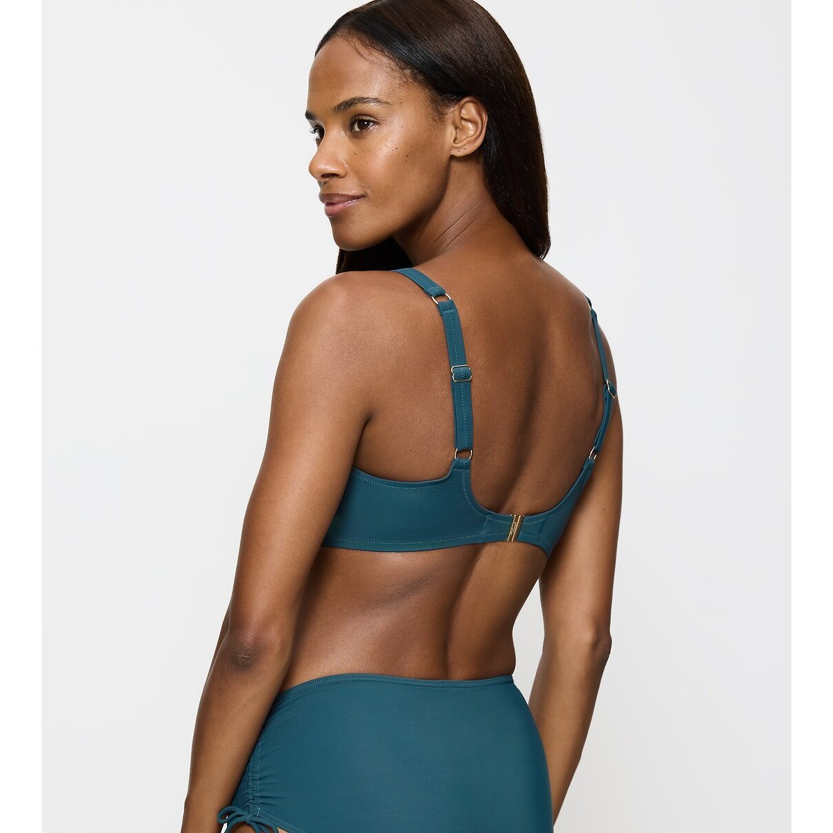 Haut de maillot de bain minimiseur Summer Twist bleu vert, TRIUMPH