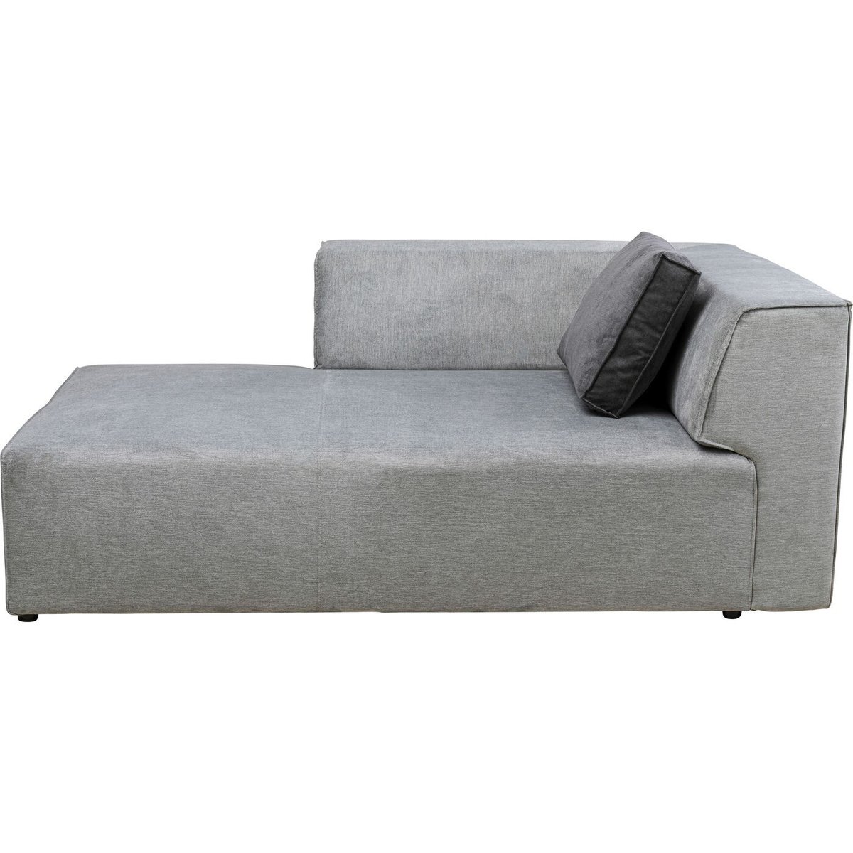 Méridienne d'angle de canapé, INFINITY gris, KARE DESIGN