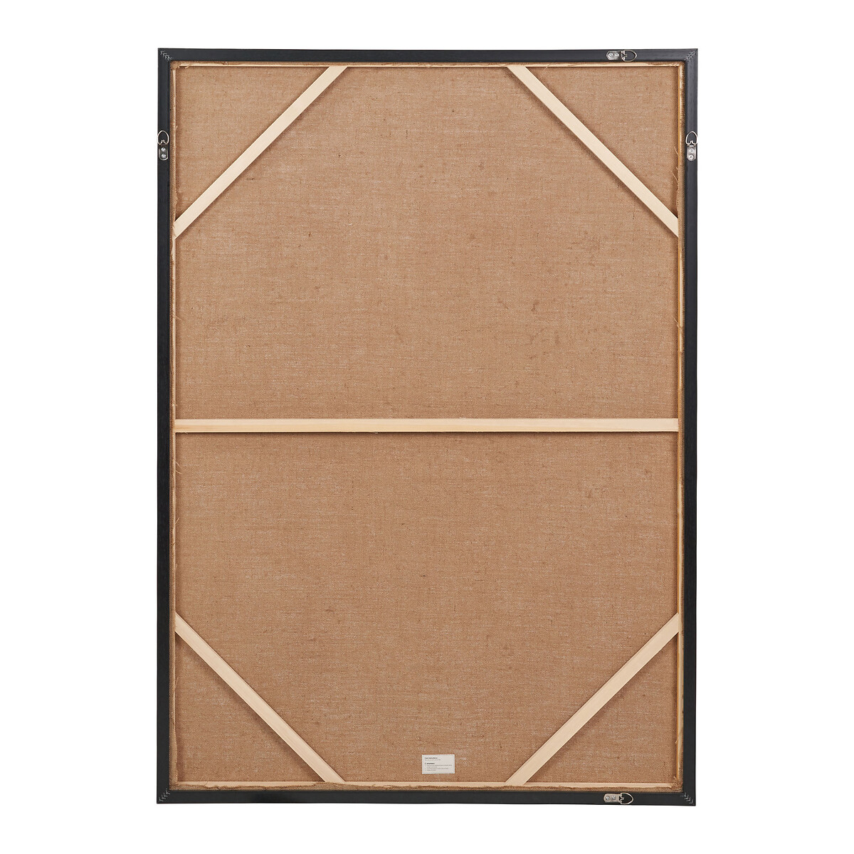 140x100cm Monochrome Abstract Canvas with Black Frame black/white, SO'HOME