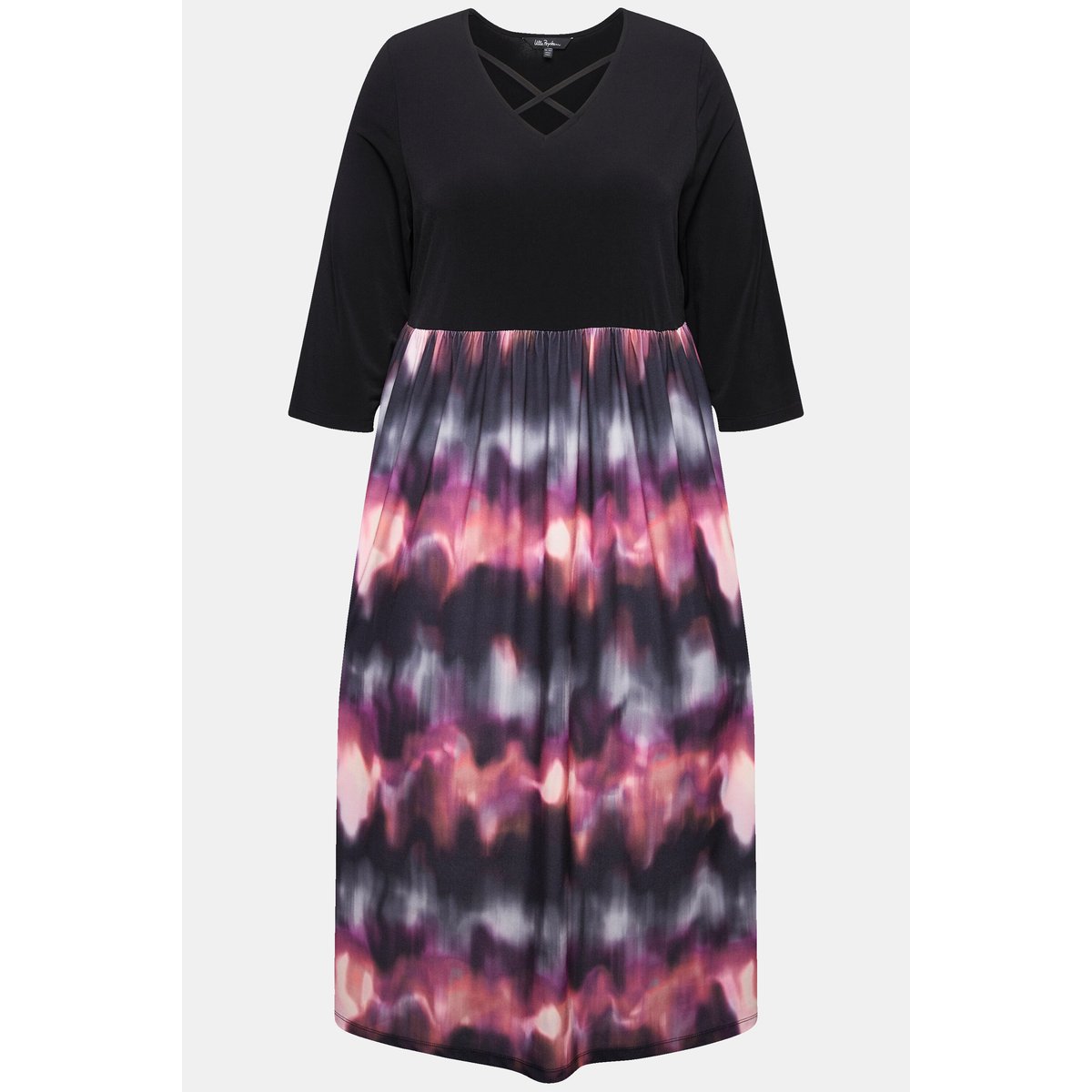 Robe en jersey noir, ULLA POPKEN