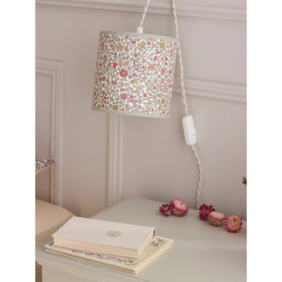 Abat-jour pour lampe baladeuse tissu Liberty liberty godington park, CYRILLUS