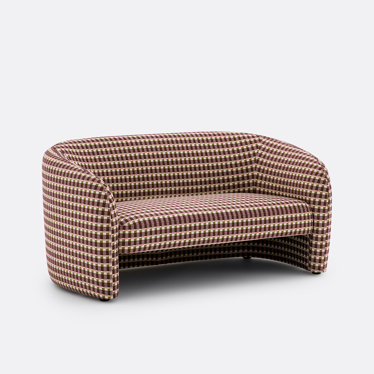 Canapé droit, 2 places, motif géométrique, LANDINE imprimé, LA REDOUTE INTERIEURS