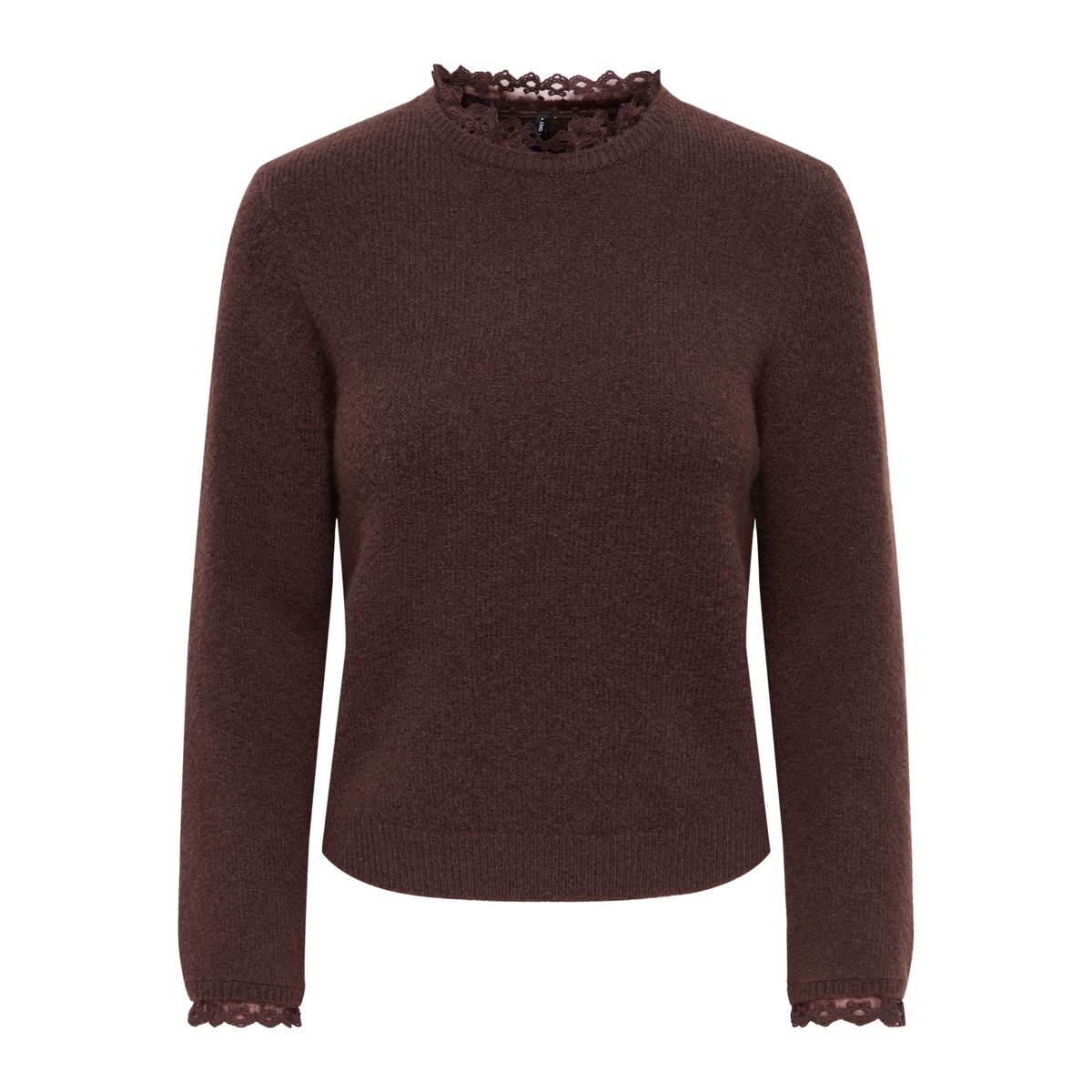 Pull En Maille marron - deep mahogany 1, ONLY