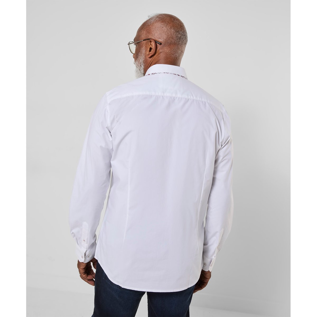 Ravissante Chemise Chic à Double Col blanc, JOE BROWNS