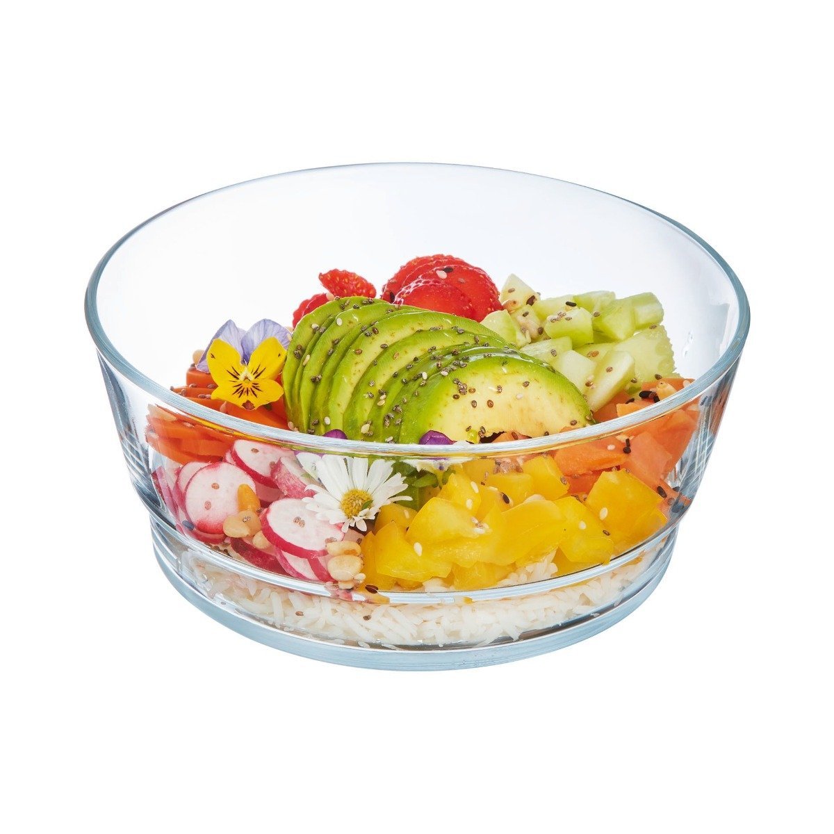 Boite de conservation 110 cl -EAT & JOY orange, LUMINARC