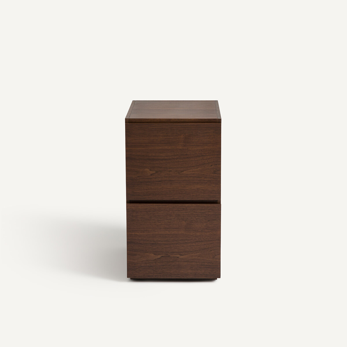 Cajonera de 2 cajones grandes chapada en nogal, Working nogal, AM.PM
