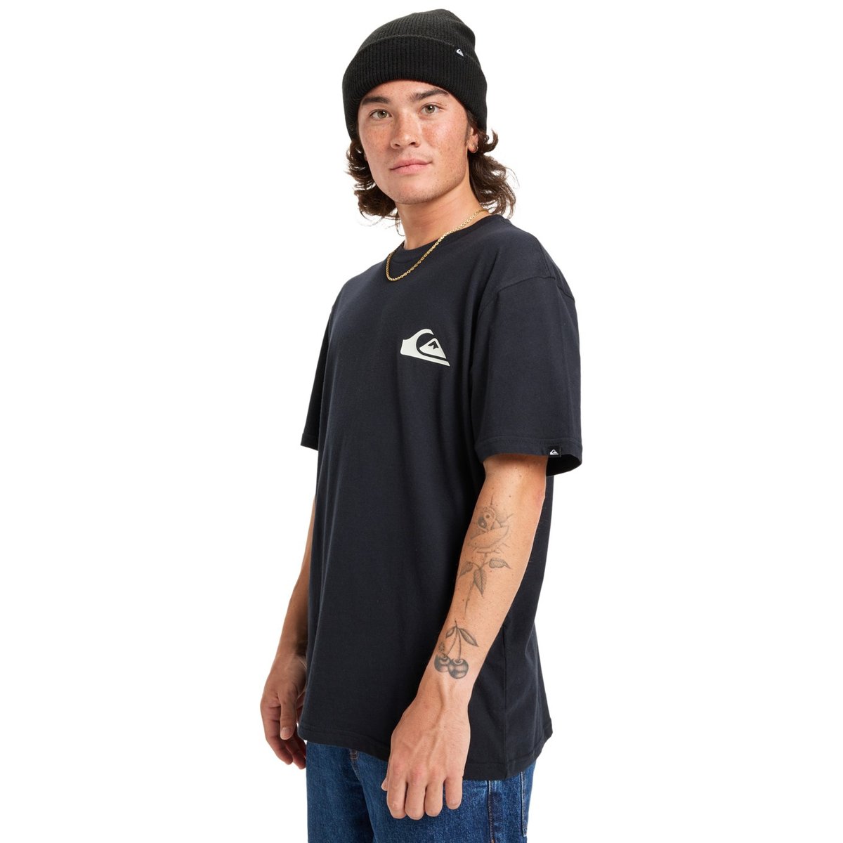 T-shirt à manches courtes EV MINI LOGO noir black, QUIKSILVER