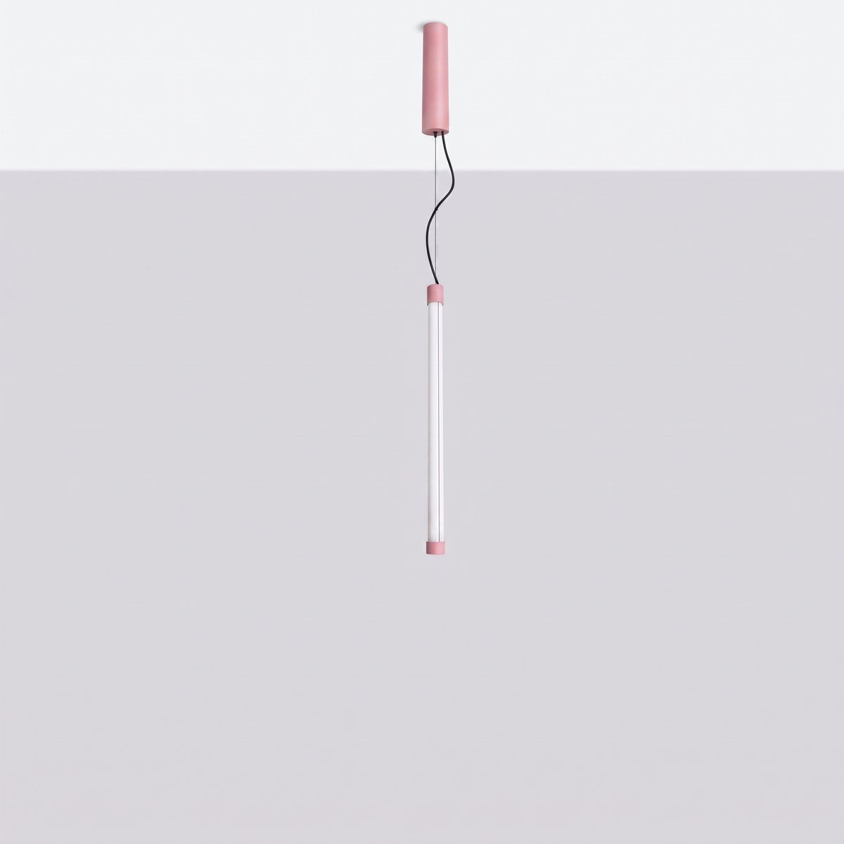 Suspension Acier Rose LED 1 Trang rose, EDEN