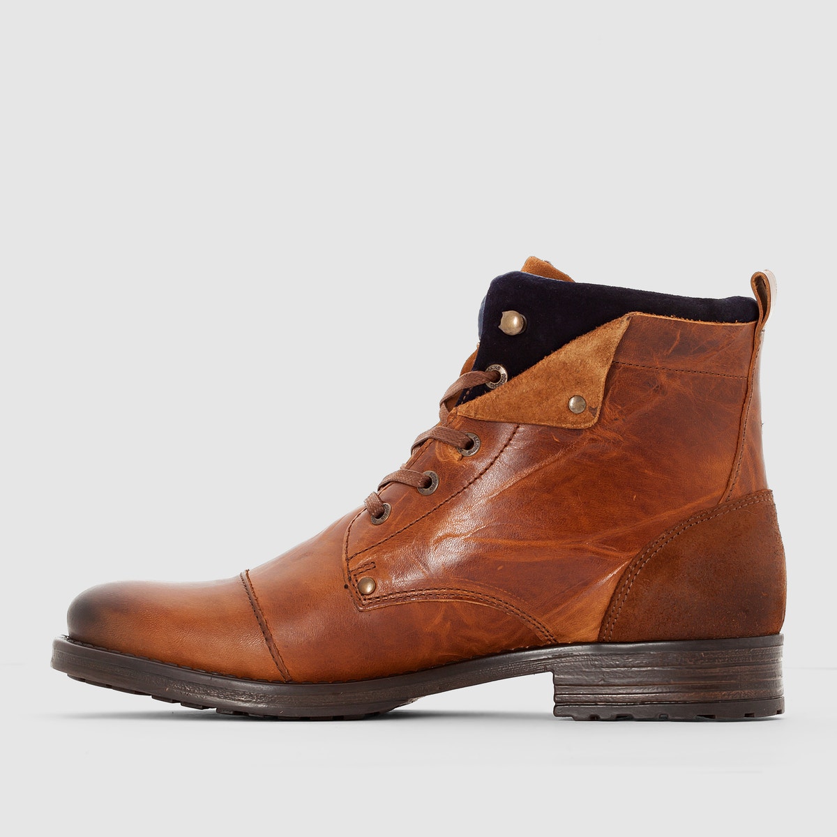 Boots Cuir Yedes cognac, REDSKINS