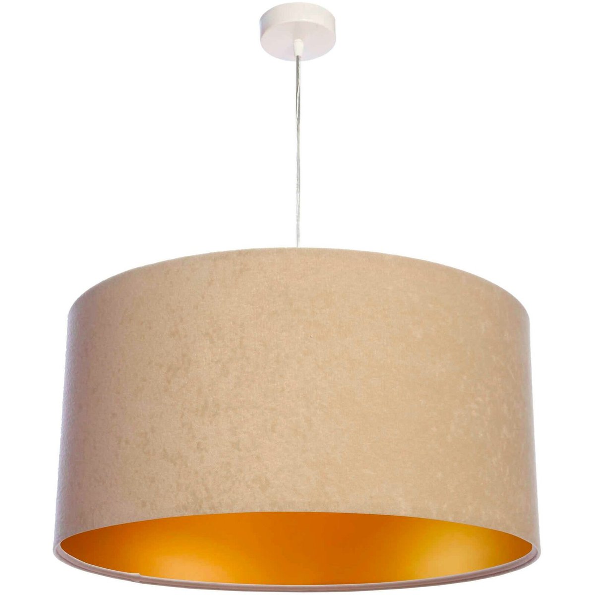 Suspension en tissu, GLAMOUR beige, or, BPS KONCEPT