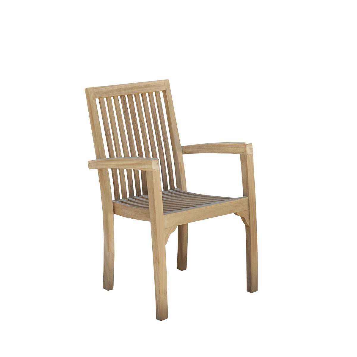 Fauteuil de jardin en teck massif  MALTE naturel, BERAH GETAH
