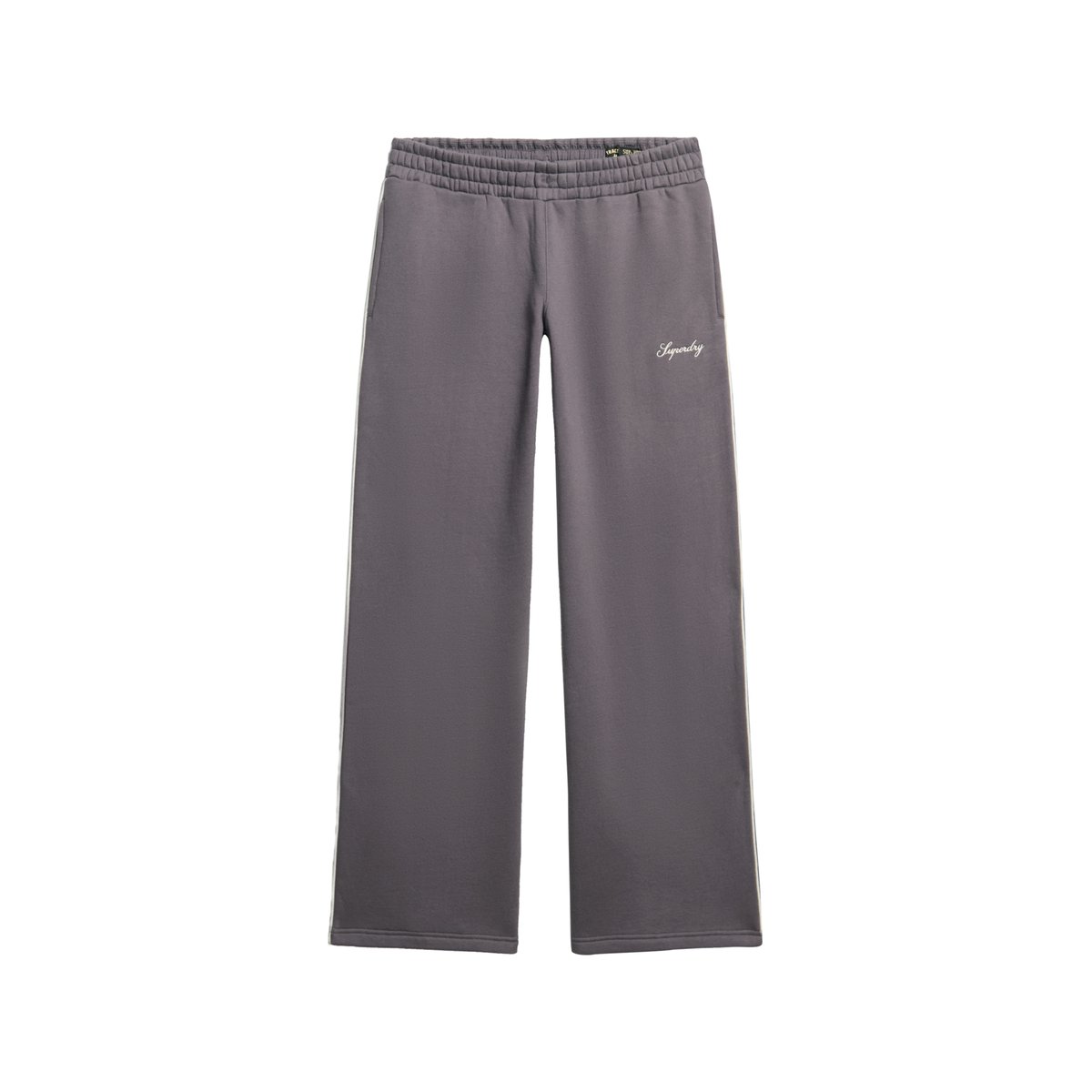Pantalon de survêtement droit Country Club gris granite foncé, SUPERDRY