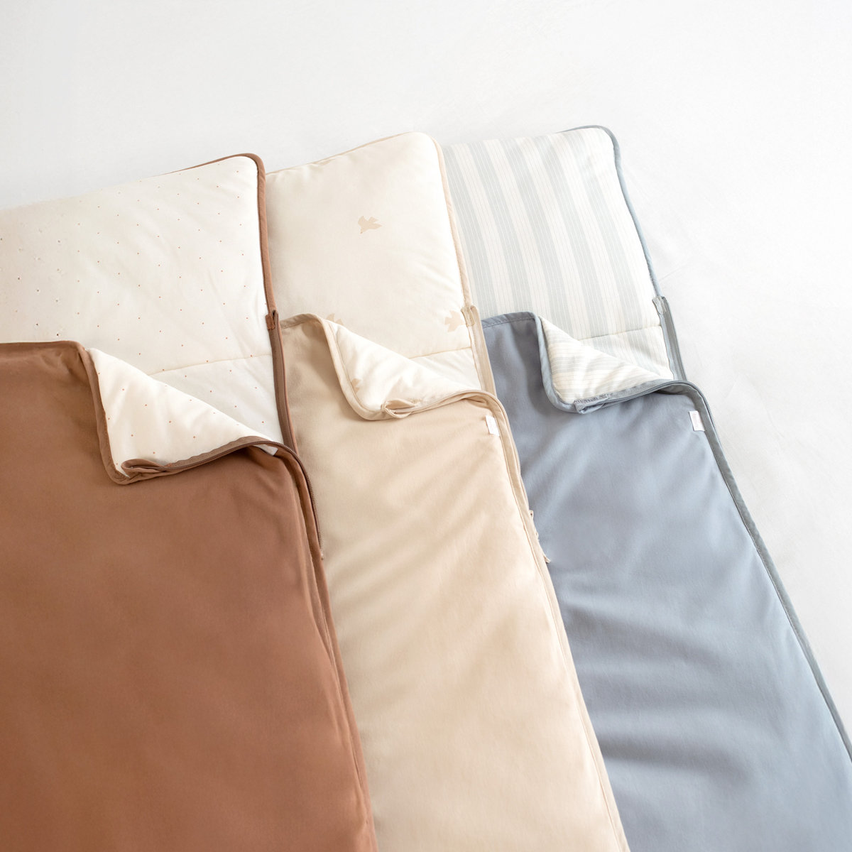 Sac de couchage nomade bébé - TOG 1-3 Confort 4 Saisons moka, BEMINI