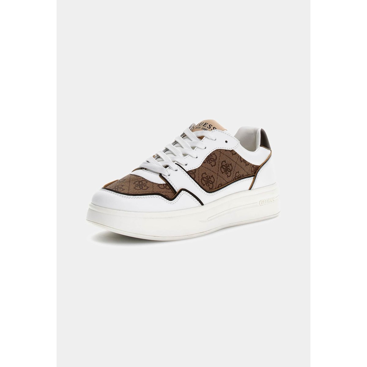 Sneakers Winno Logo 4G beige multi, GUESS